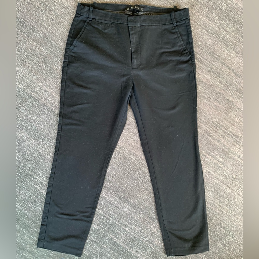 Zara Basic Collection Black Dress Pants - Mid/Reg Rise Size 10